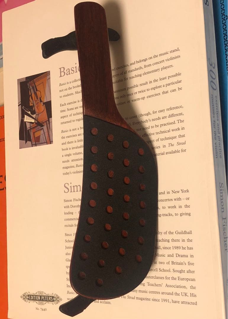 ひなまま Performa 4/4バイオリン用肩当て(箱、付属品あり)