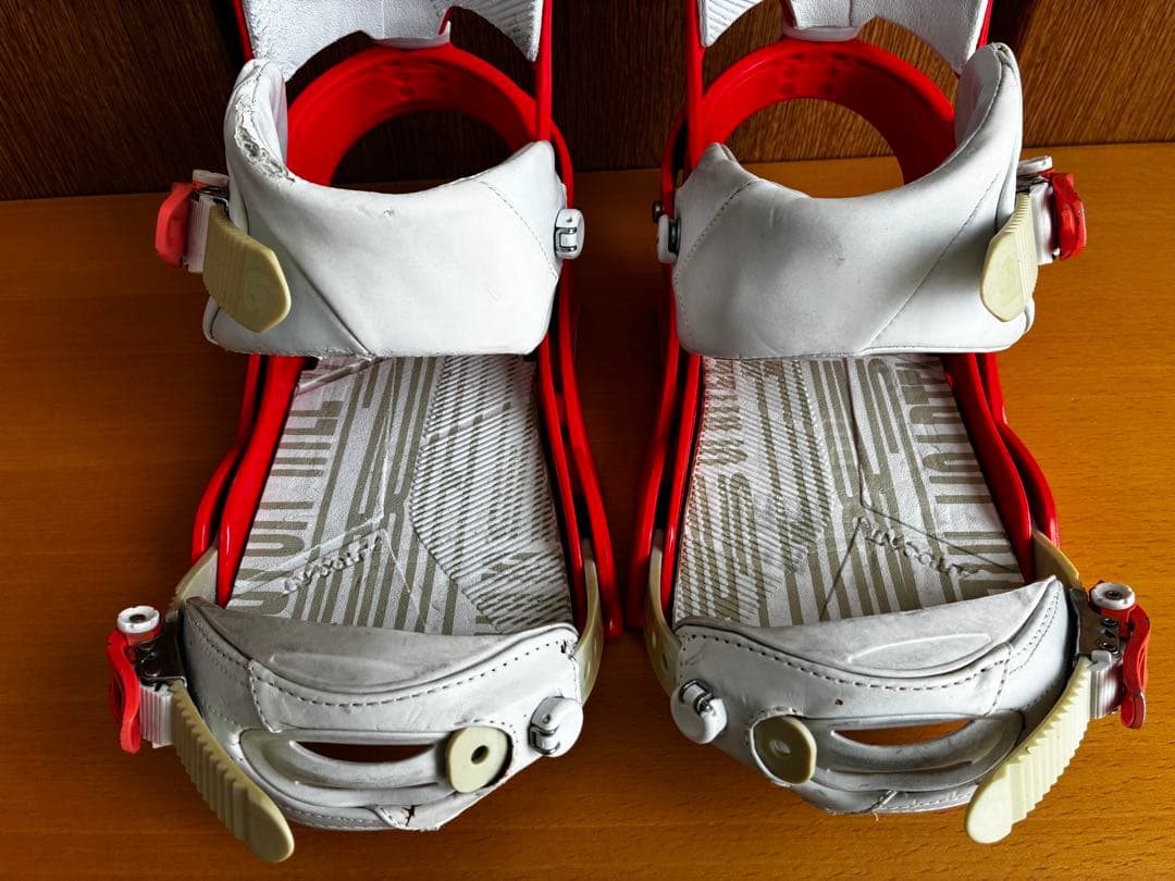 BURTONバインディング【CARTELカーテル（メンズMサイズ）】オレンジ×白