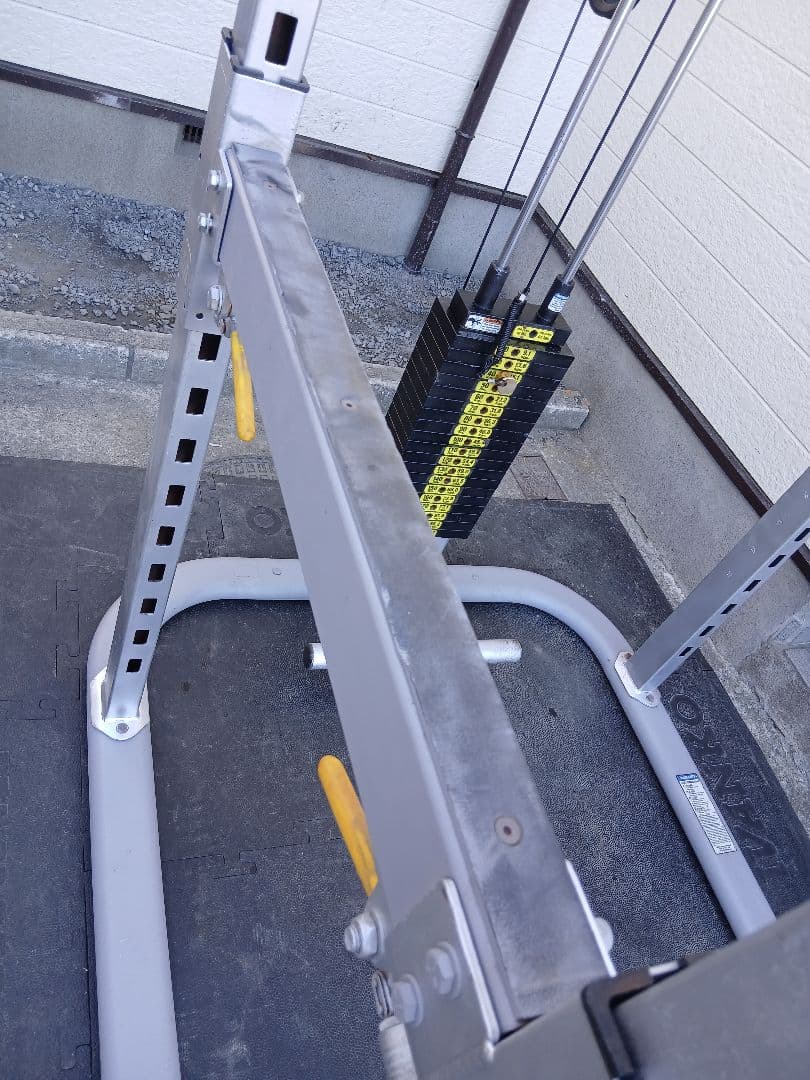 TUFF STUFF パワーラック CPR-265 ラットプル/ベンチ付き