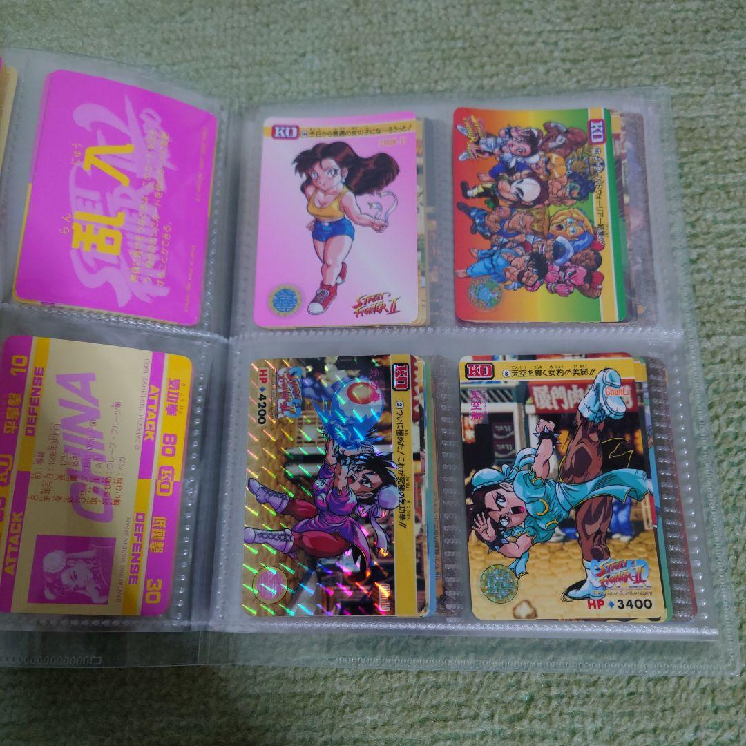 ストリートファイター　カードダス　春麗　チュンリー