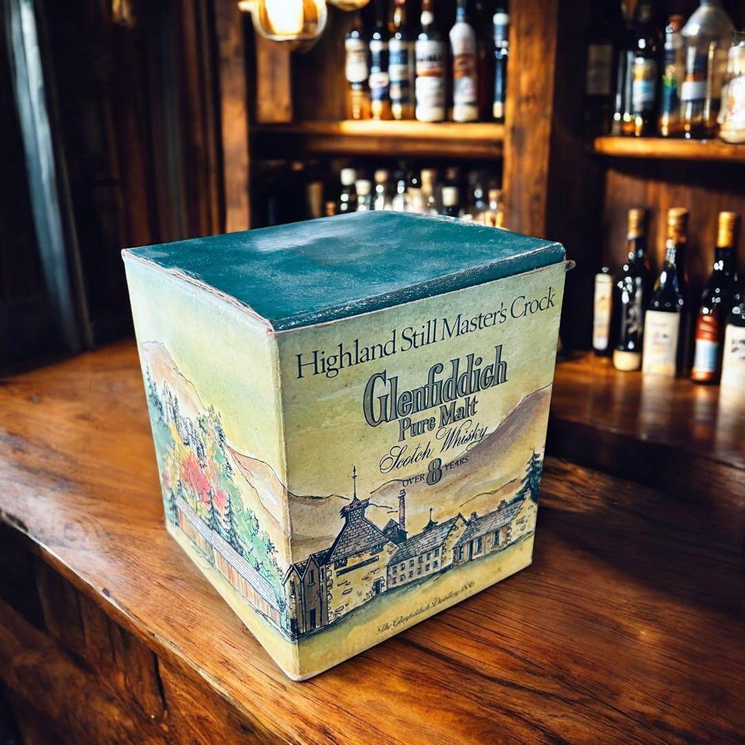 特級 Glenfiddich 8old グレンフィディック8年 750ml 陶器