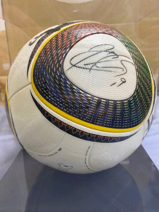名古屋グランパス 2010年優勝年 直筆サインボール （ジャブラニ Jリーグ）