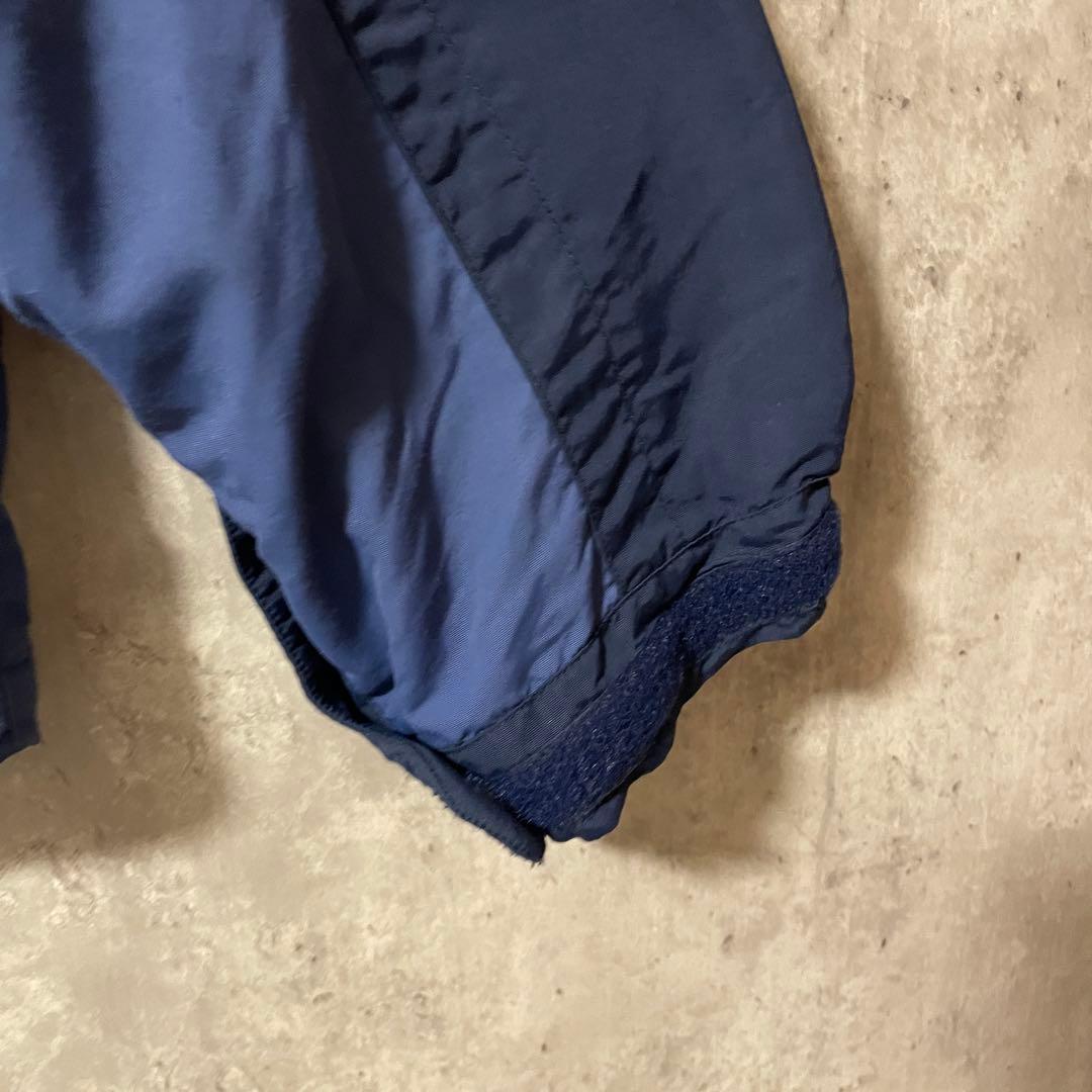 Burtonバートンスキーウェアスノーボードジャケット青ブルー紺ネイビー刺繍ロゴ