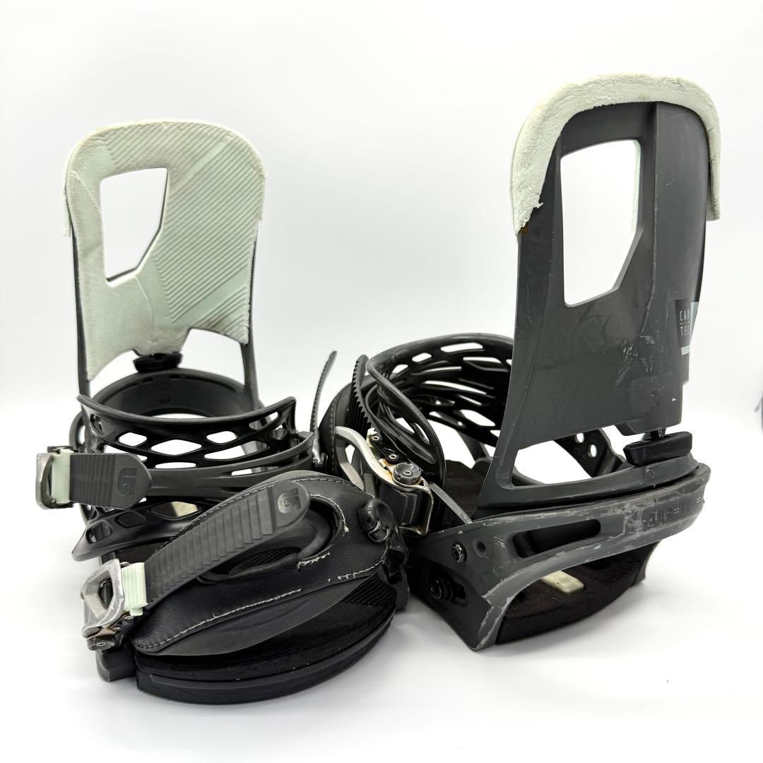 【美品】BURTON バートン カーテル スノーボード ビンディング S