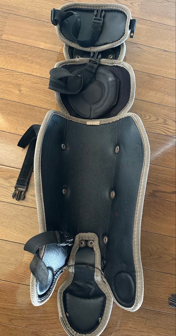 千葉ロッテマリーンズ　田村龍弘　レガース　実使用