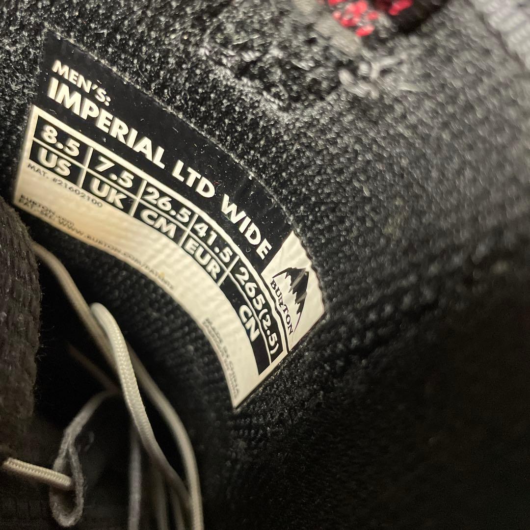 バートン インペリアルLTD ワイド　26.5 Imperial LTD 9.5