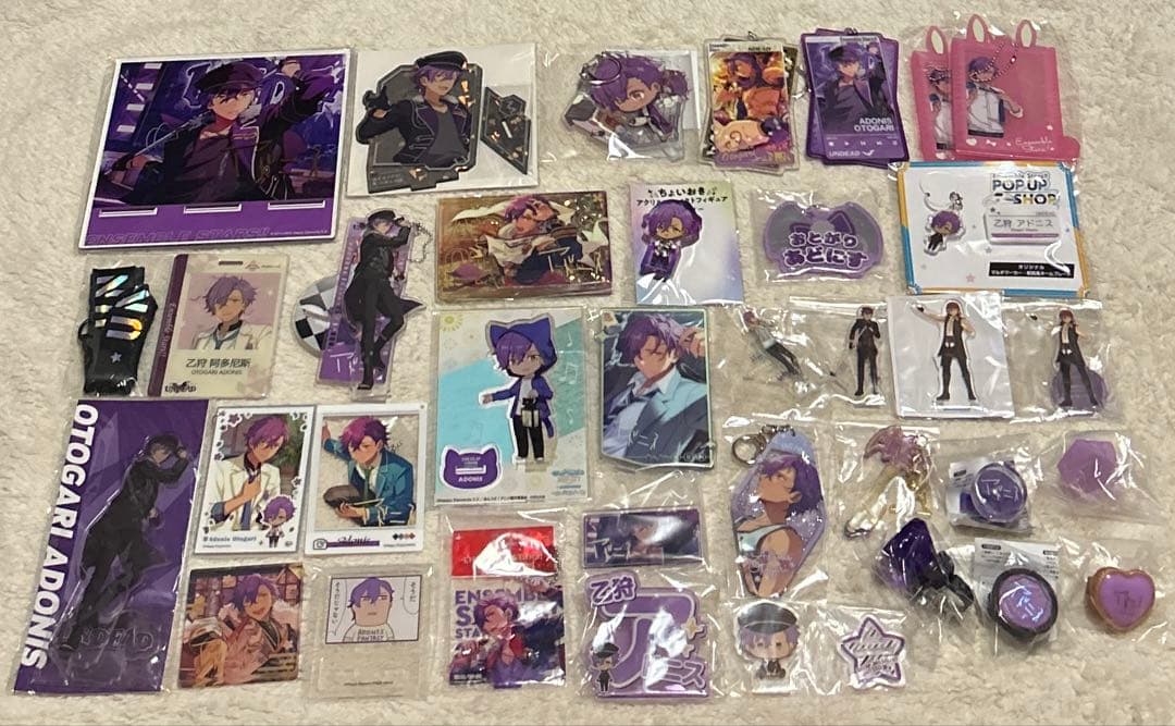 あんスタ　乙狩　アドニス　セット　缶バ　アクスタ　アクキー　中国