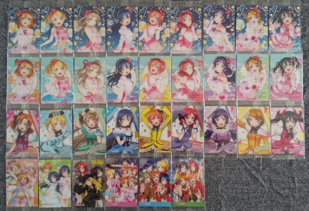 ラブライブ!　ウエハース1〜7＋劇場版1〜2　グラブル　全種コンプ　全308枚