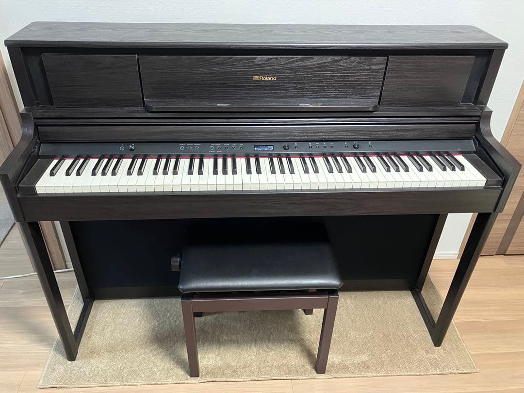 ローランド 電子ピアノ LX705-DR ダークローズウッド調 21年製　美品