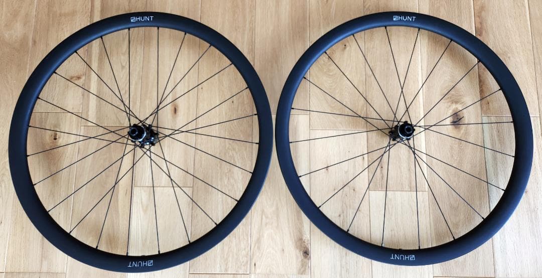 HUNT 35 CARBON AERO DISC カーボン ホイールセット19C
