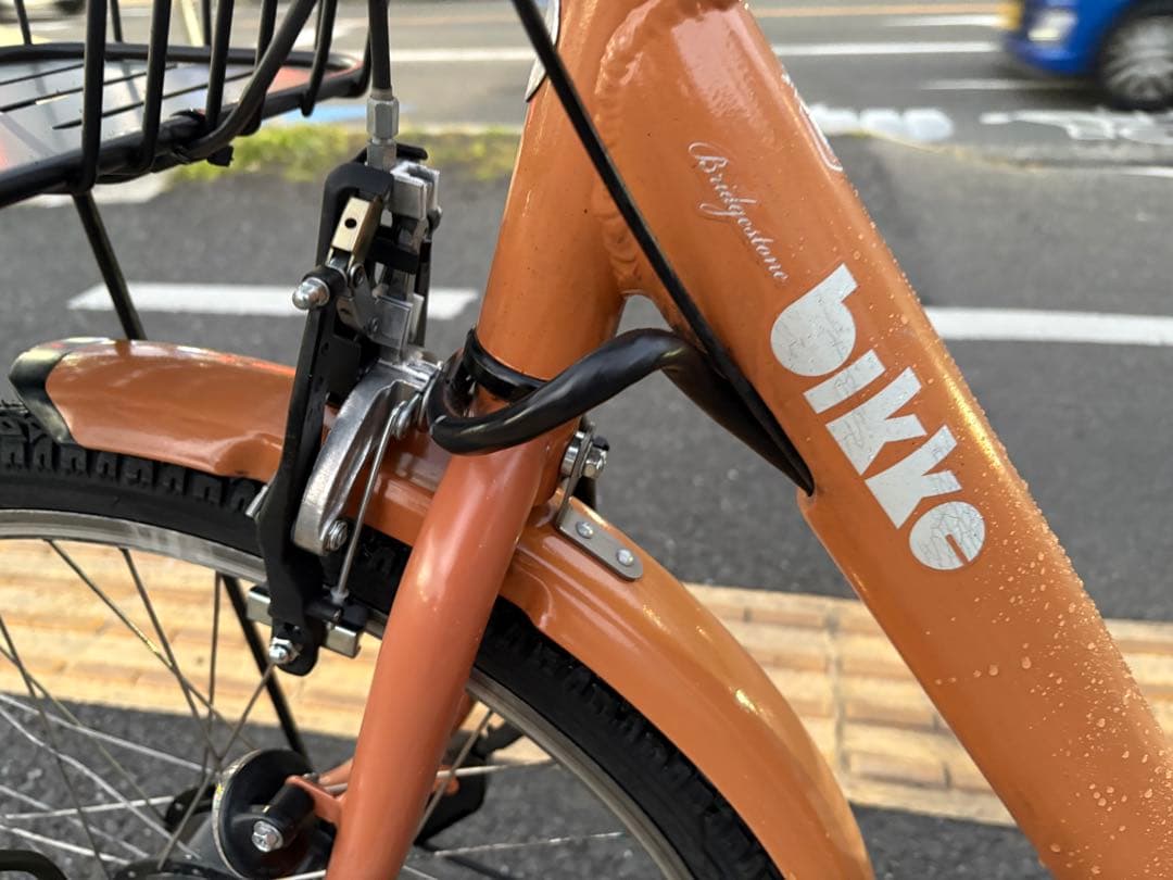 中古20インチブリヂストン電動アシスト自転車　ベルト式　B400 大阪