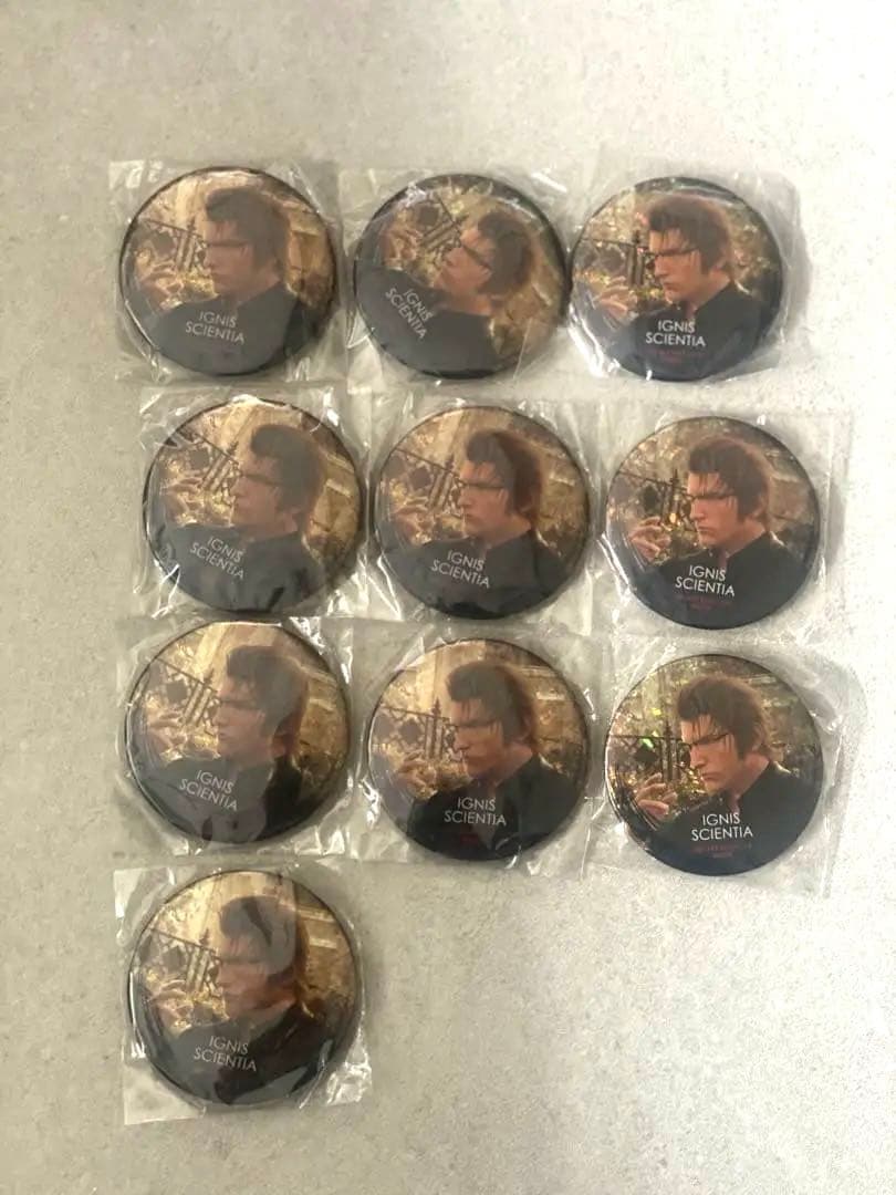 イグニス ff15 IGNIS SCIENTIA 缶バッジ 10個セット