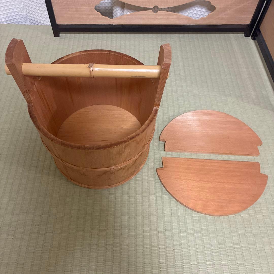 手桶　水桶　蓋付き