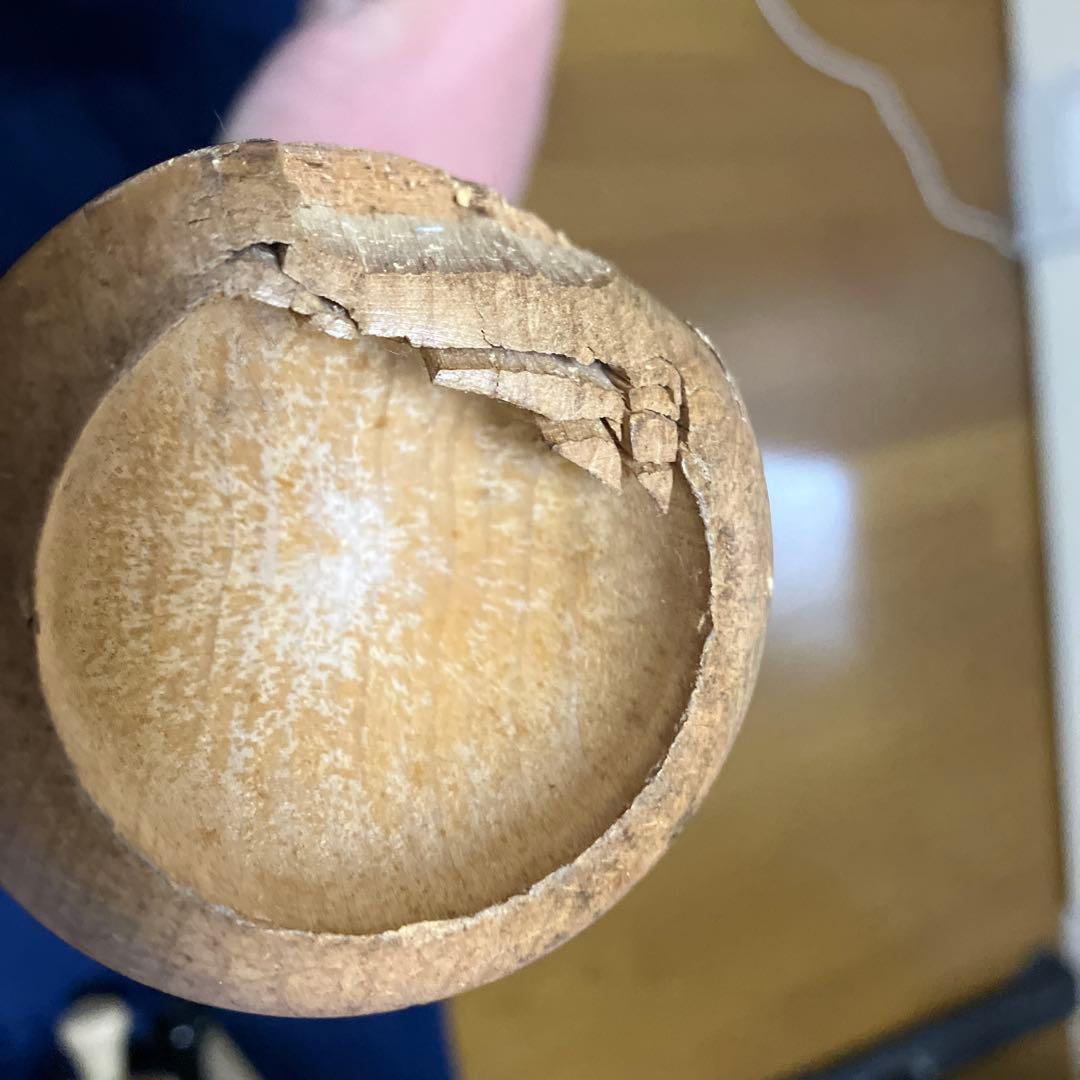 バレンティン実使用バットOLD HICKORY 硬式野球バット