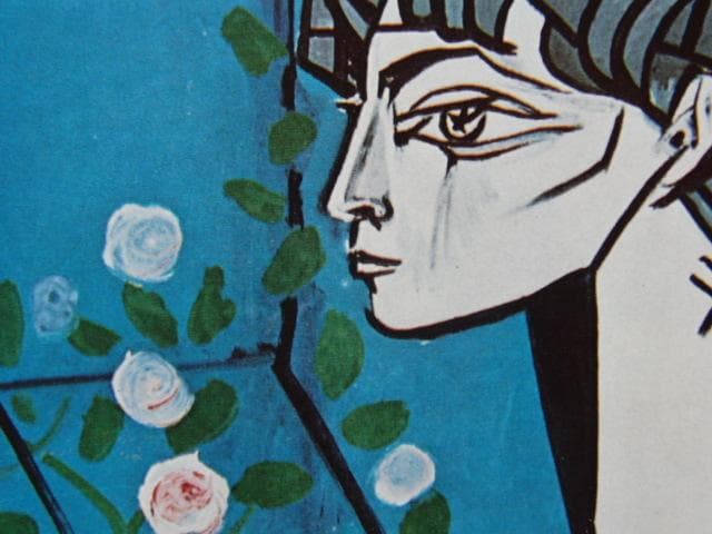 パブロ・ピカソ、Portrait of J. R. with Roses