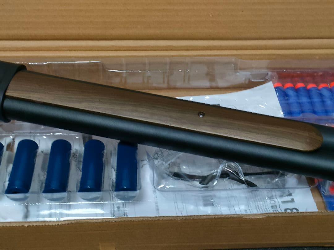 プラ製 ナーフ排莢カート式 スポンジ M1887 ショットガン