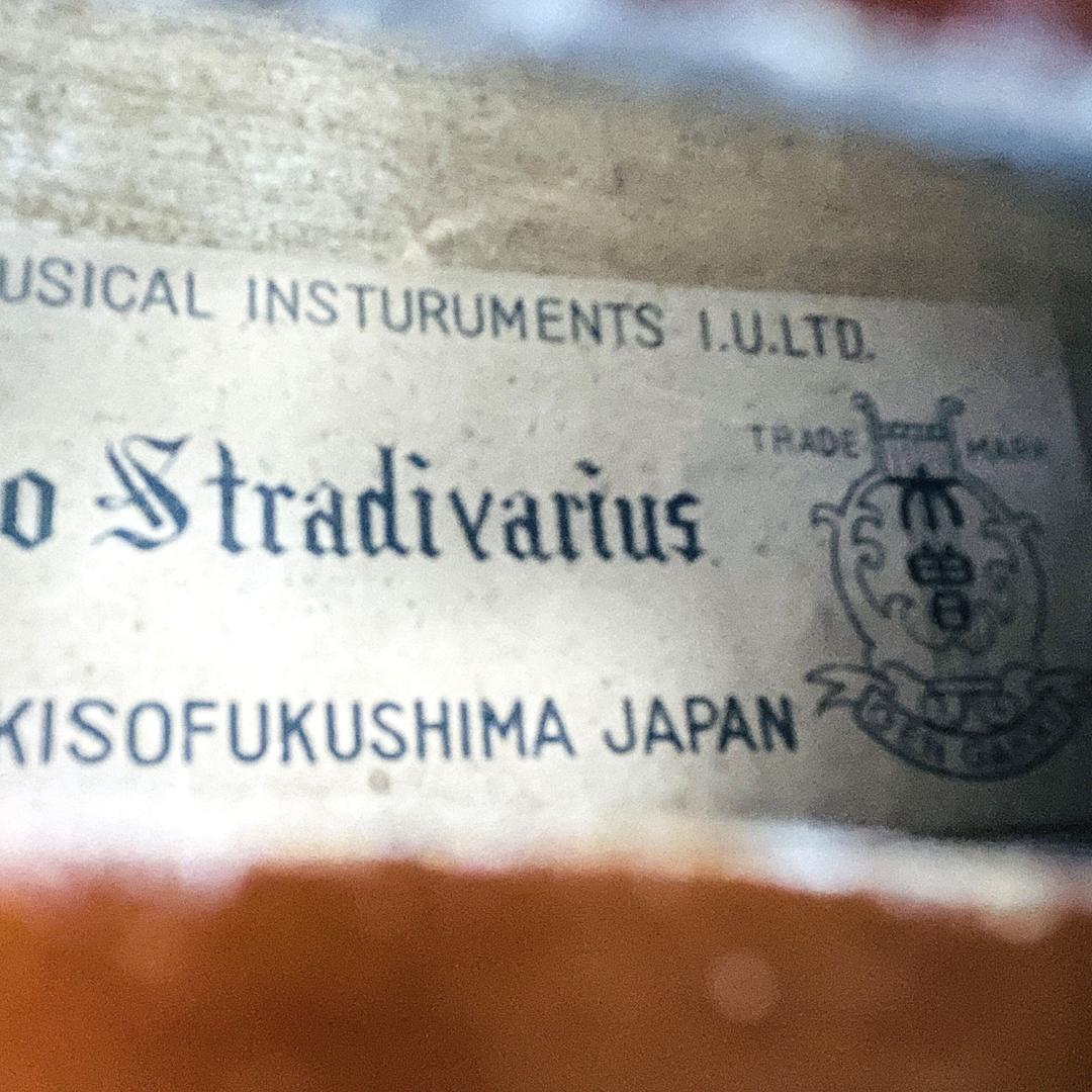 木曽福島 バイオリン 1/4サイズ ストラディバリウス コピーモデル【整備品】