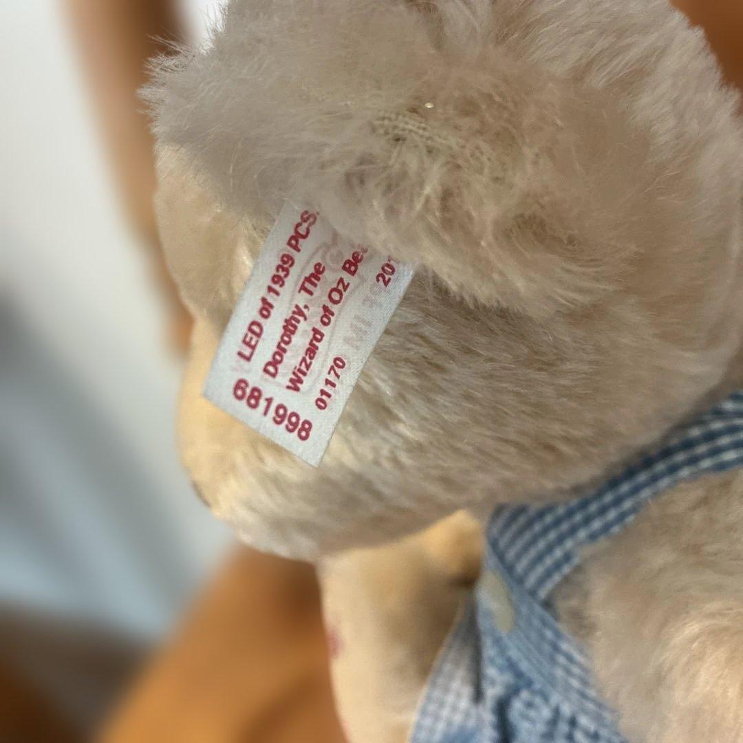 Steiff シュタイフ 681998 オズの魔法使い ドロシー テディベア