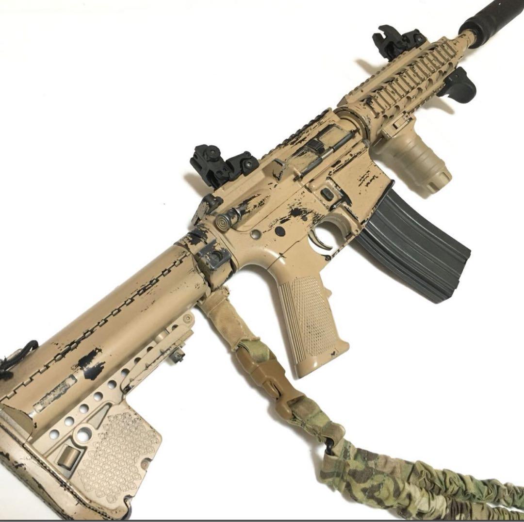 【動作快調!!】 東京マルイ 次世代 電動ガン M4 CQBR セット!!