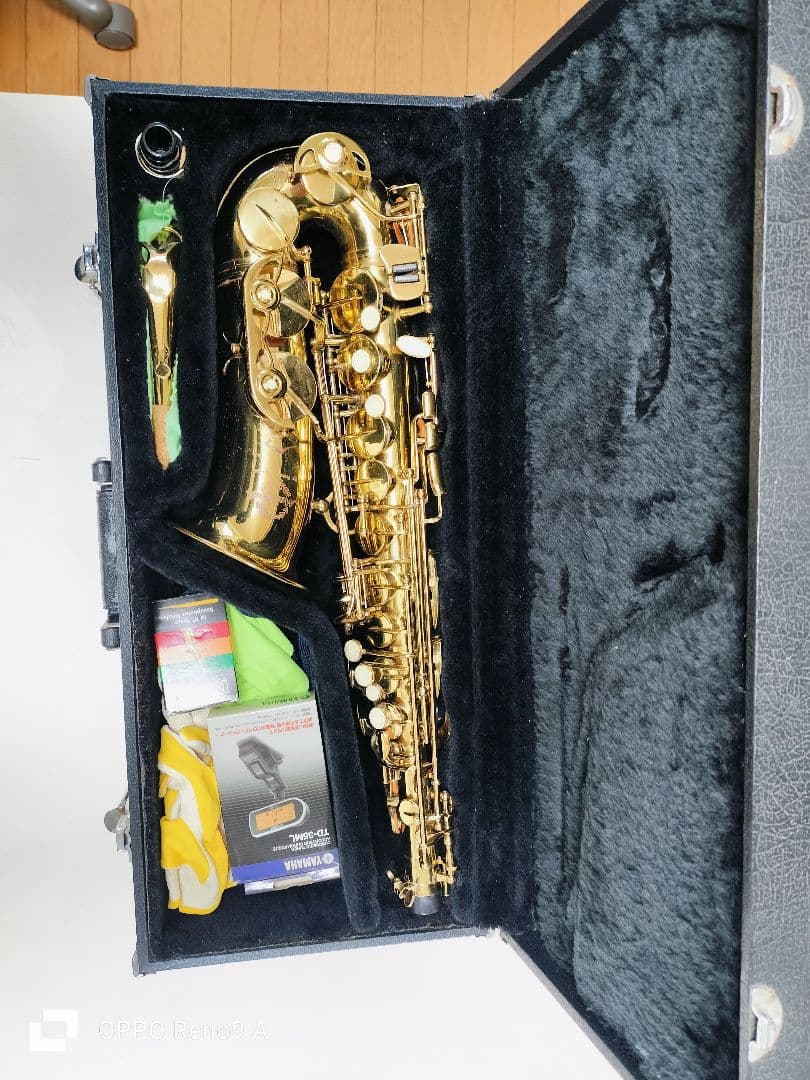 ゴールド サックス マウスピース付き