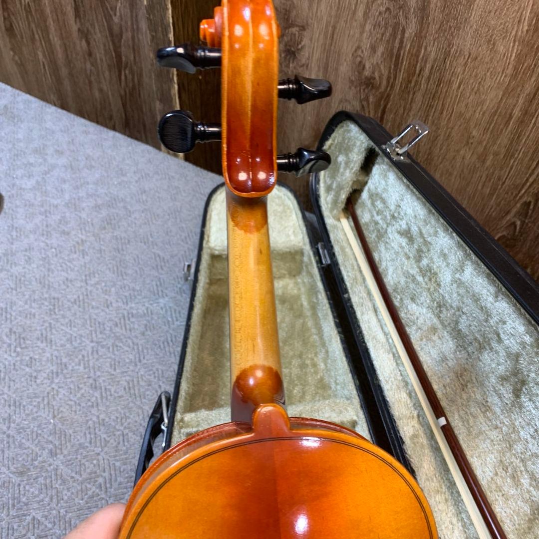 J497\" 鈴木バイオリン No.220 1/4 弦楽器 ハードケース