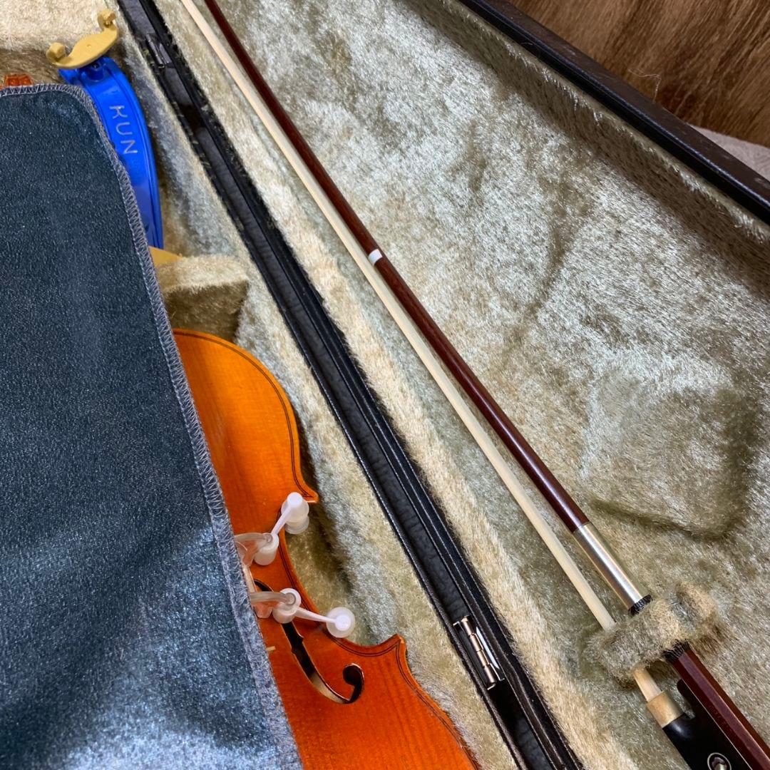 J497\" 鈴木バイオリン No.220 1/4 弦楽器 ハードケース