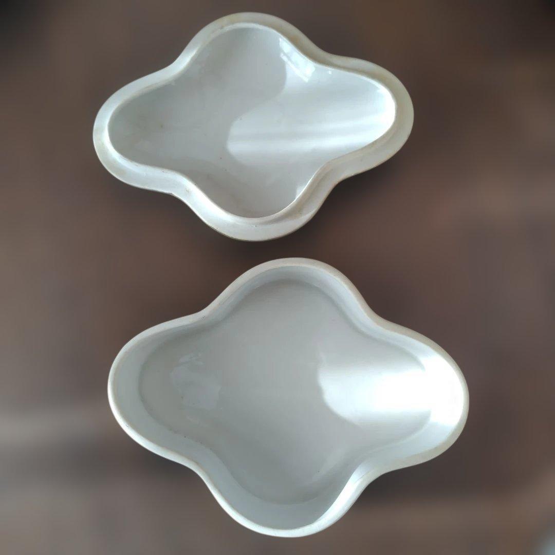 UCAGO 葦に水鳥図 蓋物