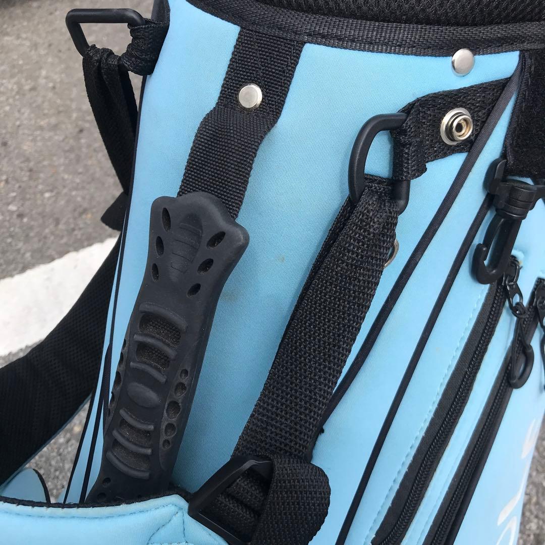 キャディバッグ　スタンド式　ブルーティー