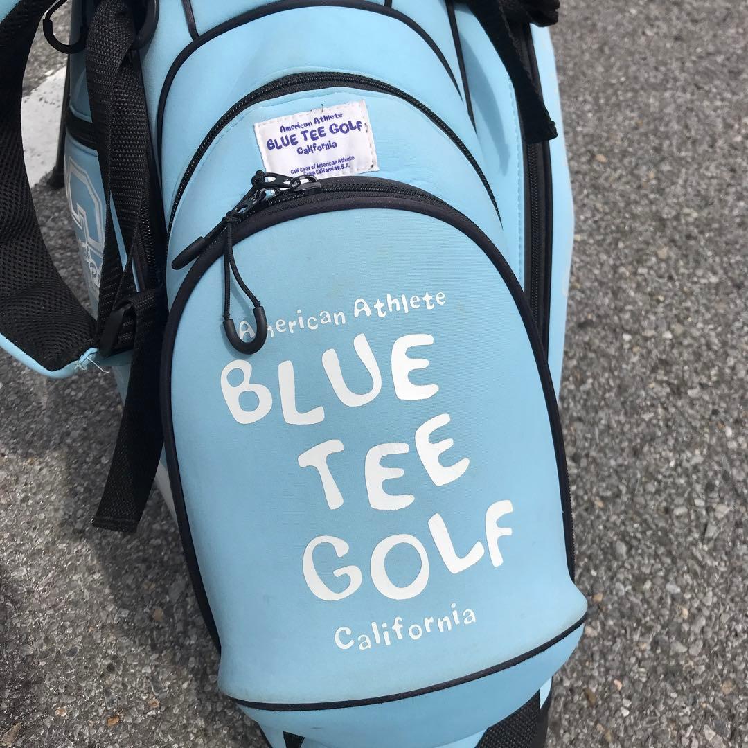 キャディバッグ　スタンド式　ブルーティー