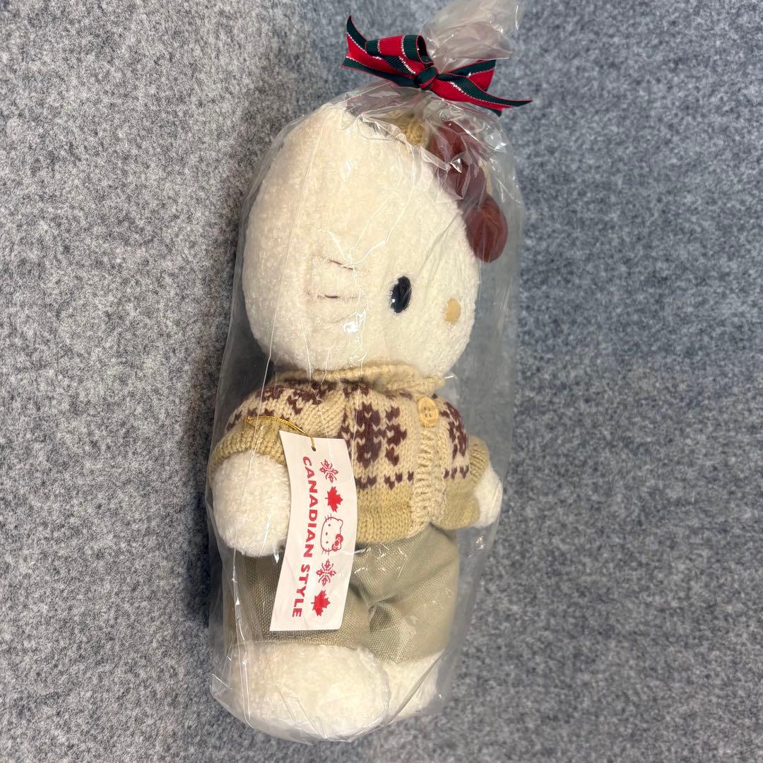 ハローキティ CANADIAN STYLE ぬいぐるみ