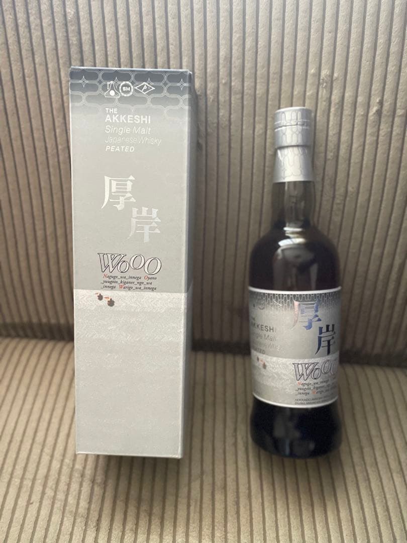 厚岸むろいSingle Malt Peated WOOO 700ml