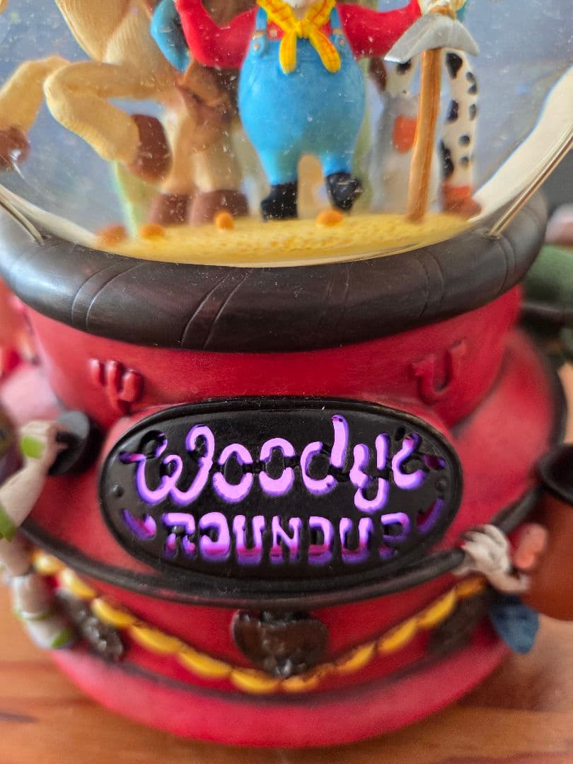 美品！トイ・ストーリー 2　ラウンドアップ　スノードーム