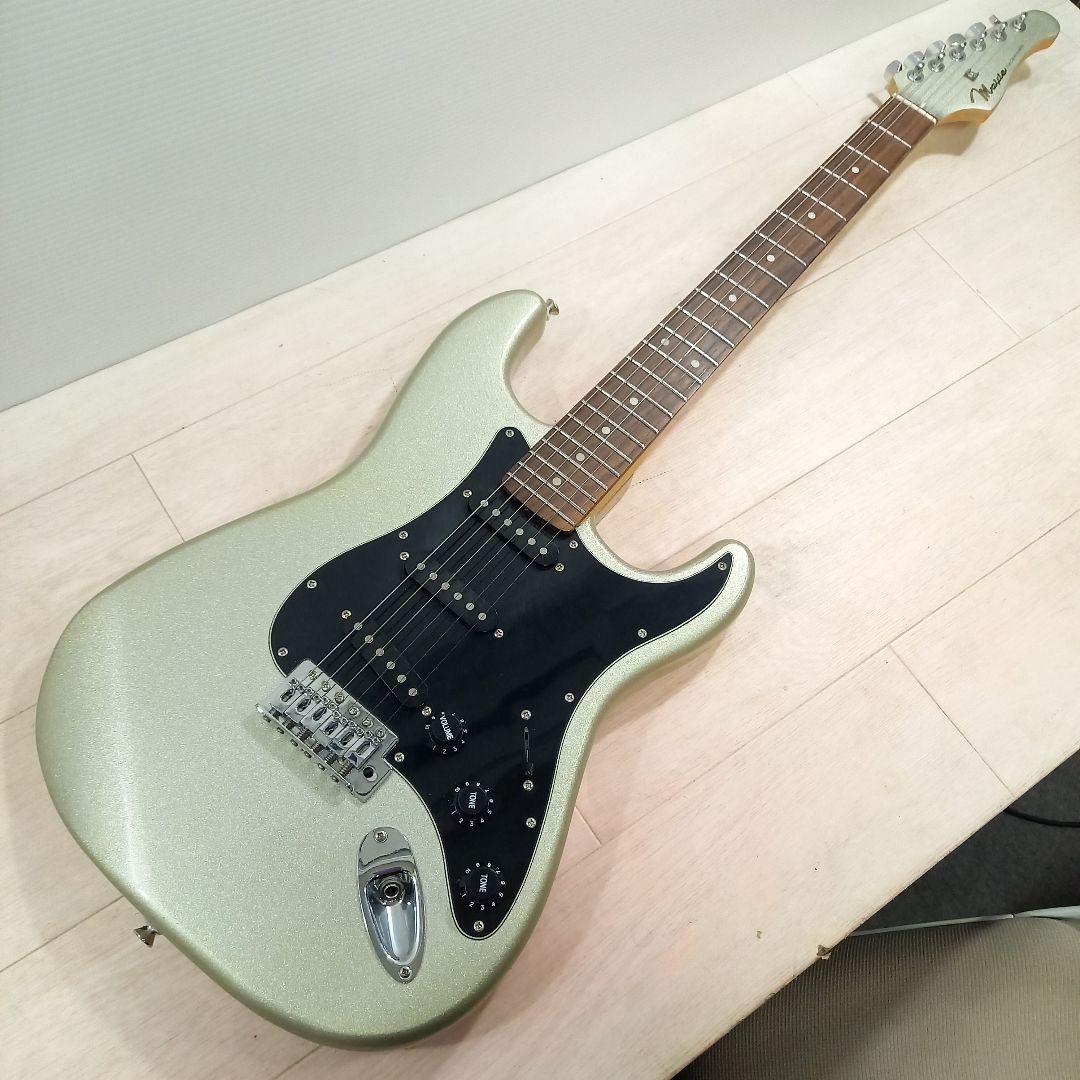 Mavis ストラトキャスター メタリックシルバー マッチングヘッド セット2