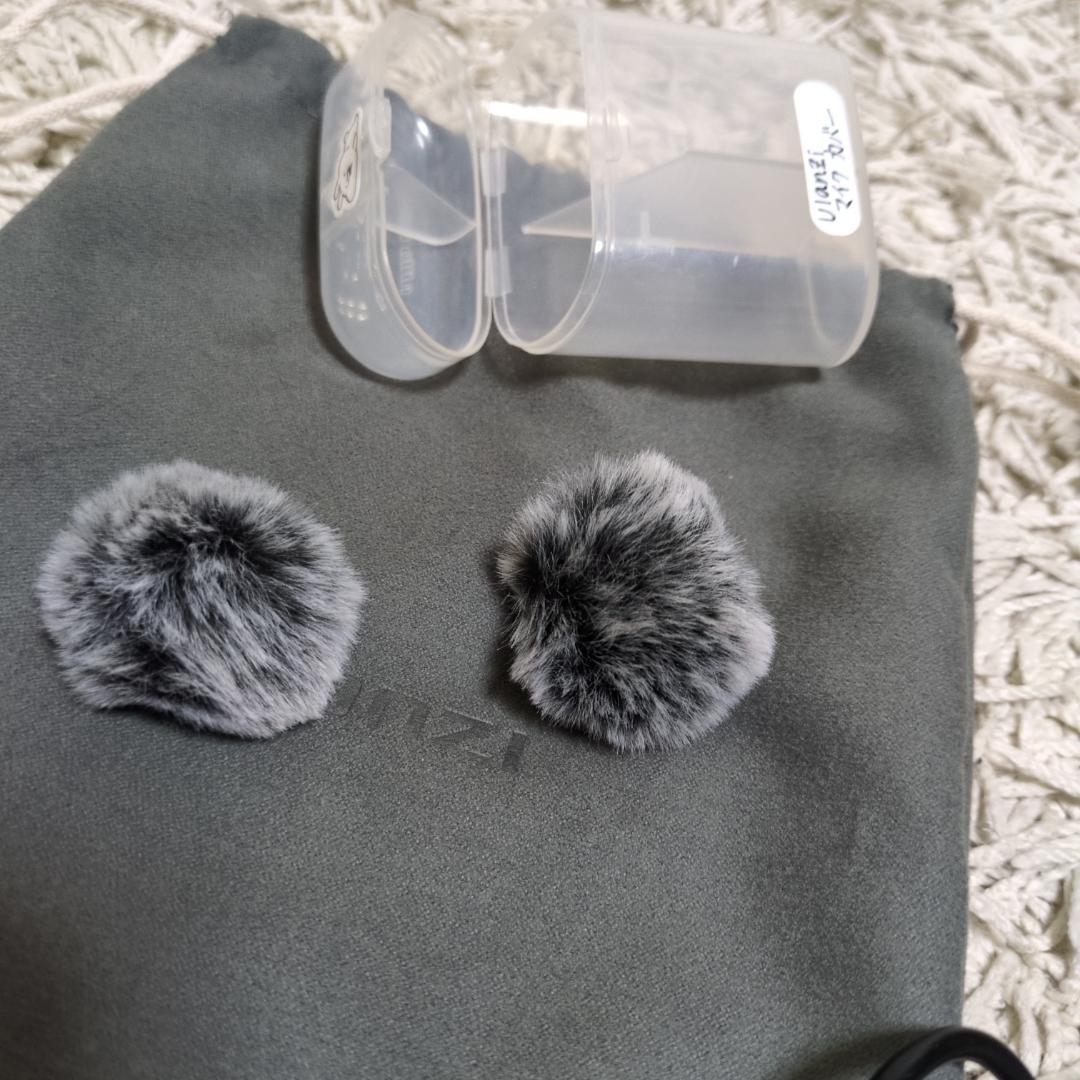 カメラ用マイク Ulanzi U-Mic AM18ワイヤレス・ラベリアマイク