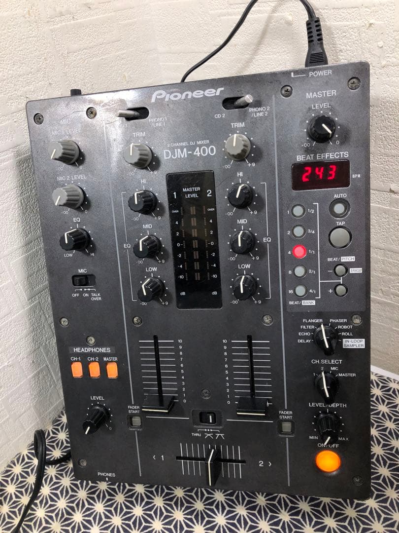 pioneer dj パイオニア　DJM-400 縦フェーダー新品