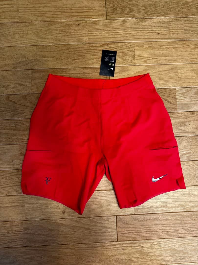 【未使用】2017全米　フェデラー　ナイキショートパンツ　JP : M