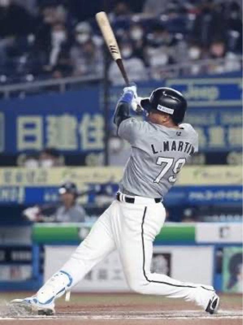 千葉ロッテマリーンズ　マーティン #79　バット NPBマーク 支給品　実使用