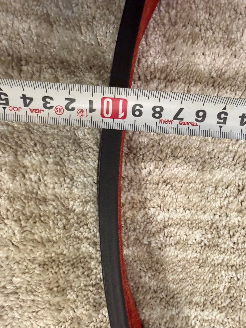 SBD トレーニング・パワーベルト 黒/赤