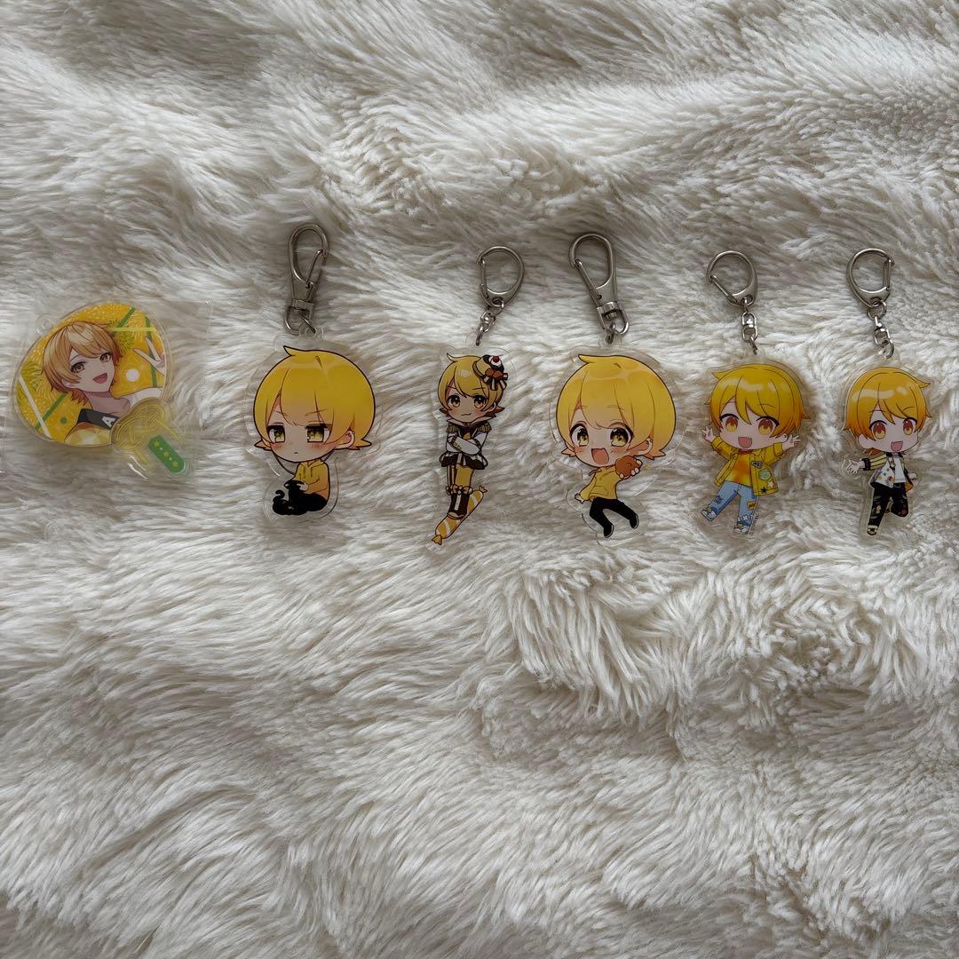 AMPTAC×COLORS あっきぃ♡キーホルダーまとめ売り6点
