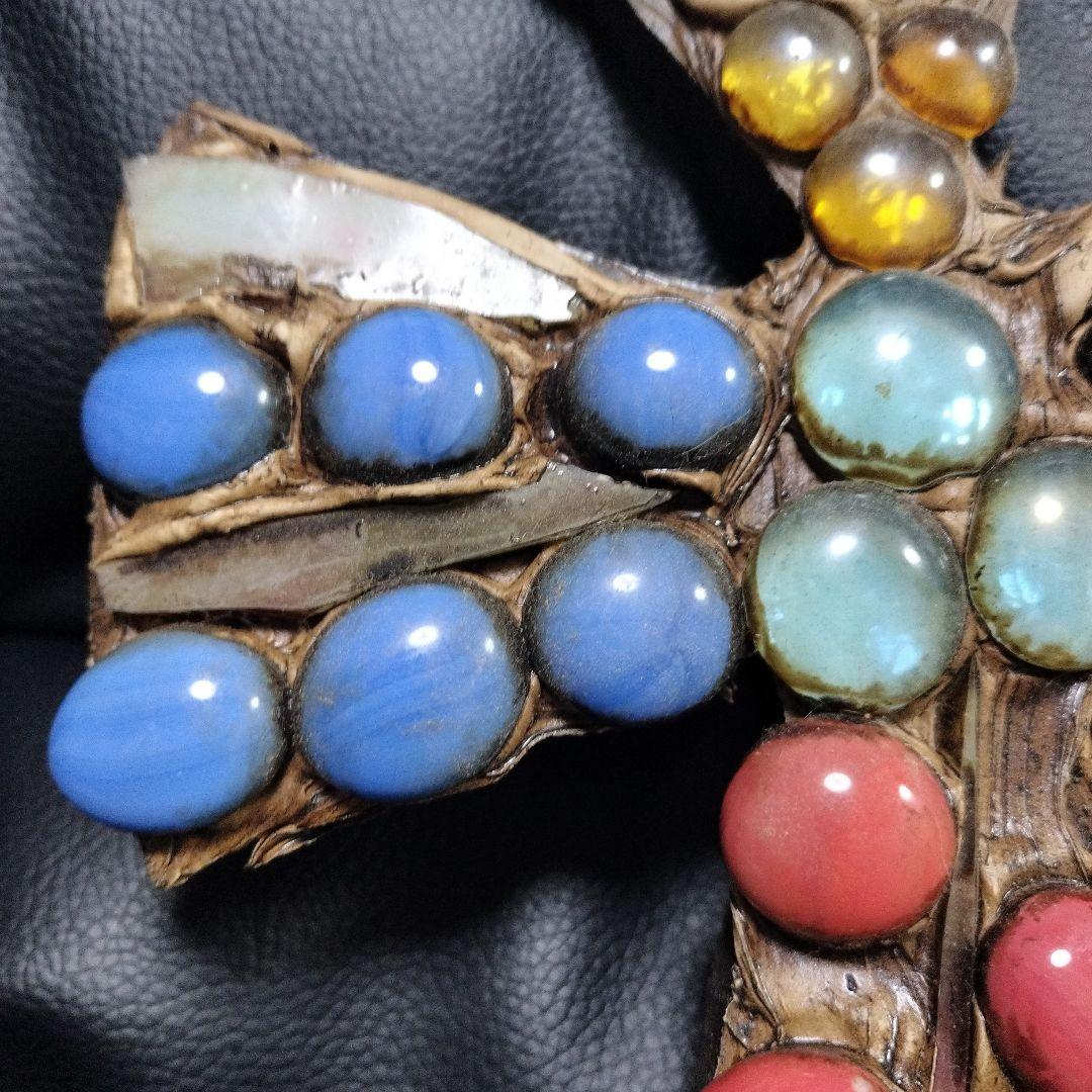 アンティーク 十字架 壁掛け クロス ハンドメイド