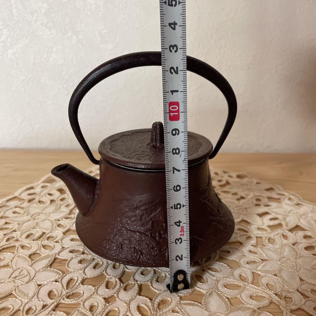 鉄瓶　南部鉄器　富士型　アンティーク　骨董