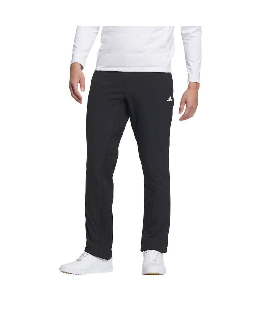 82cm新品27500円アディダスゴルフ/メンズ/秋冬/中綿ストレッチパンツ/黒