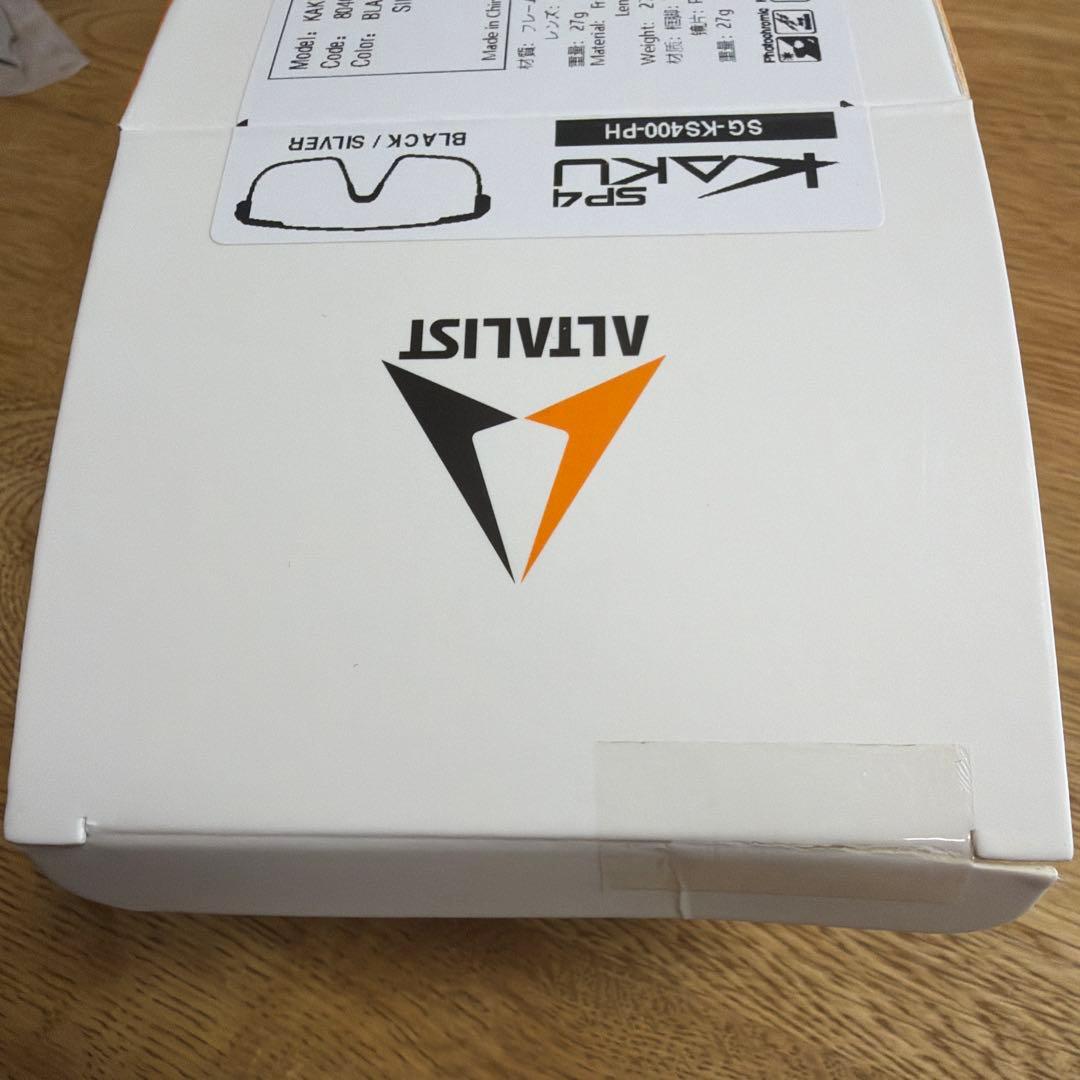 ALTALIST 調光サングラスKAKU SP4 BLACK/SILVER