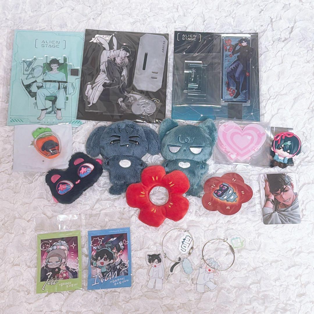 エイリアンステージ イヴァン ティル グッズ アクスタ ぬいぐるみ フィギュア