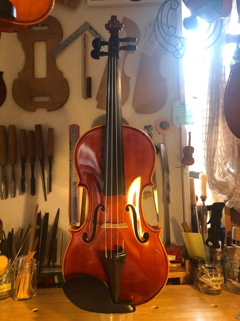 【応援値下げ中】手製バイオリン ドイツ製 4/4 2004