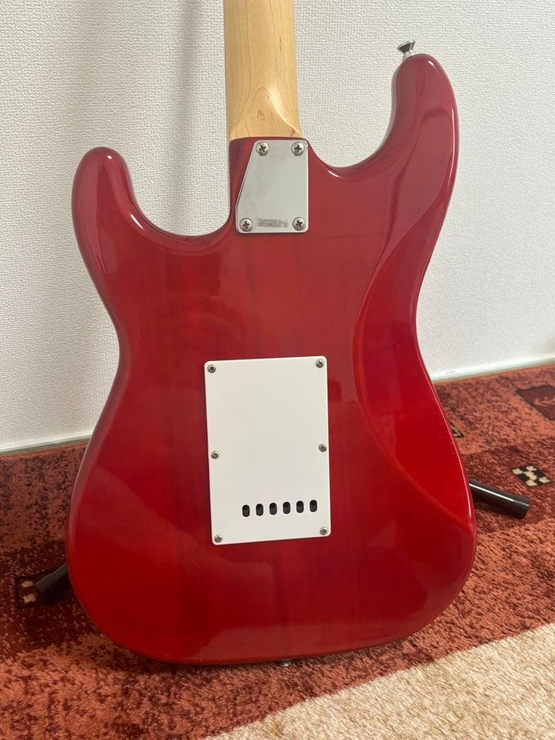 Jelly Belly BEAN IN THE USAエレキギター レッド