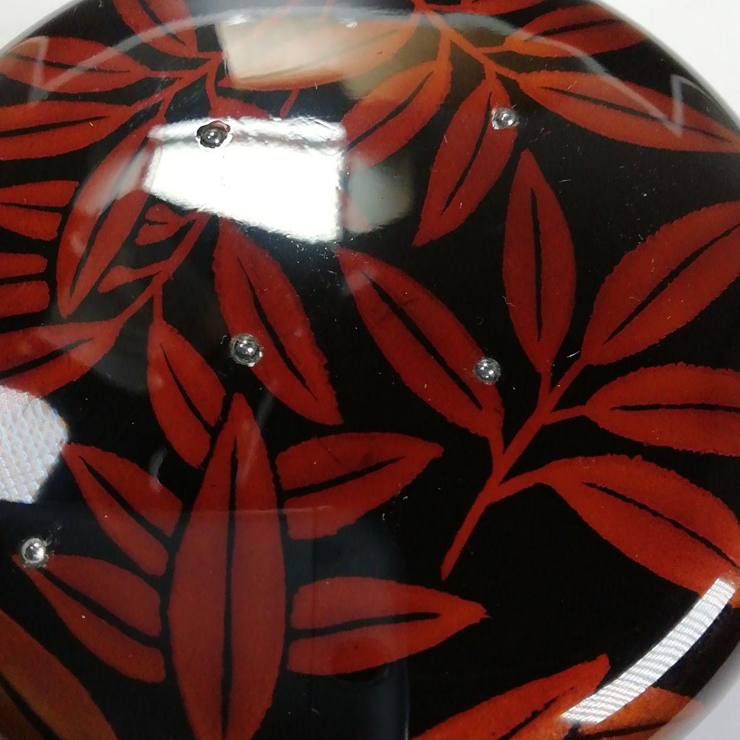 Ｓ６５０　棗　『白檀塗　笹蒔絵』『大棗』『蒔絵師　中村香鳳』　共箱　茶道具