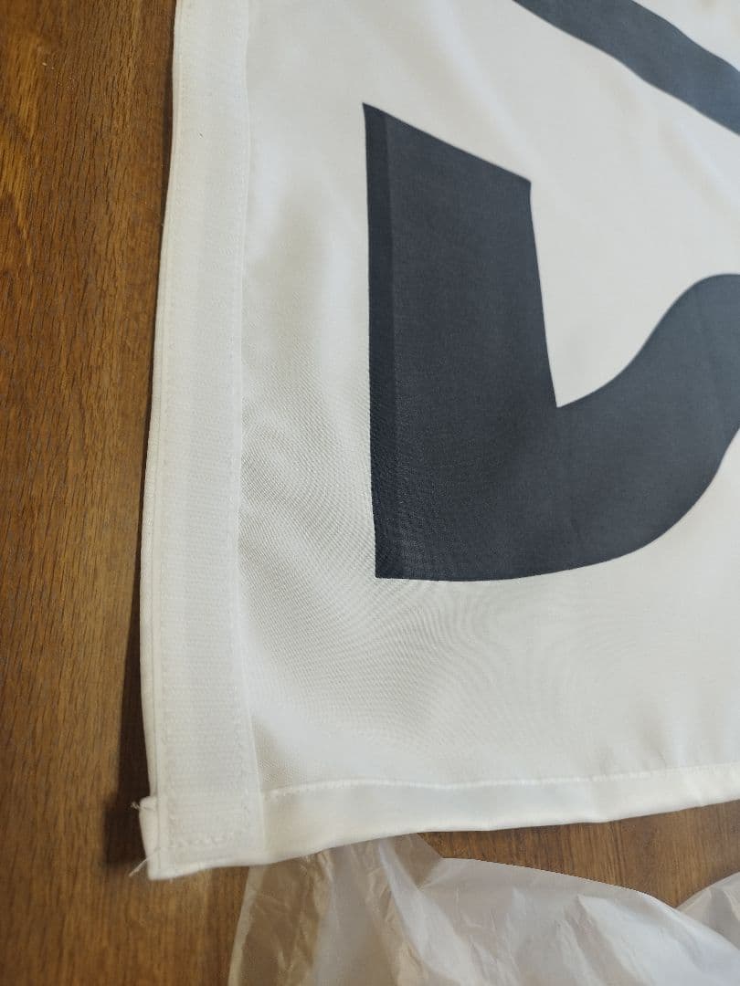 横断幕用　数字　当て布