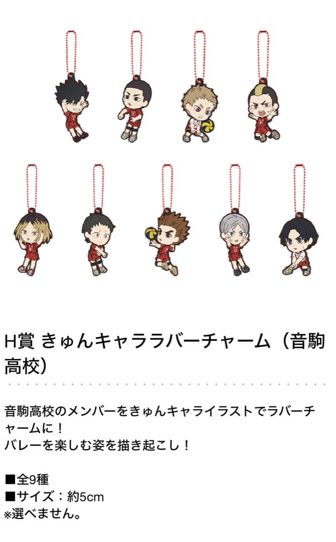 一番くじ劇場版ハイキュー！！ゴミ捨て場の決戦 フルコンプセット（※ラストワン×）