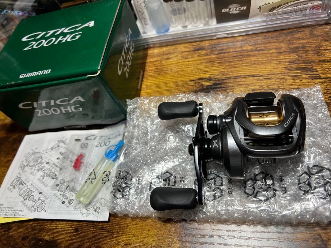 【新品未使用】シマノ 15シティカ200HG 【税込定価より56%OFF】